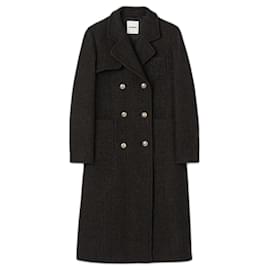 Sandro-Coats, Outerwear-Brown,Grey