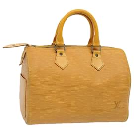 Louis Vuitton-Louis Vuitton Epi Speedy 25 Hand Bag Tassili Yellow M43019 LV Auth 59261-Other