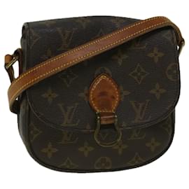 Louis Vuitton-LOUIS VUITTON Monogram Saint Cloud MM Shoulder Bag M51243 LV Auth yk9353-Monogram