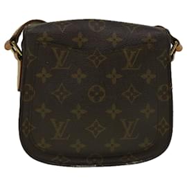 Louis Vuitton-LOUIS VUITTON Monogram Saint Cloud MM Shoulder Bag M51243 LV Auth yk9353-Monogram