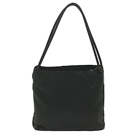 Prada-PRADA Shoulder Bag Nylon Black Auth bs9972-Black