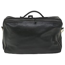 Bally-BALLY Business Bag Cuero Negro Auth bs9840-Negro