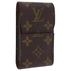 Louis Vuitton-Étui à cigarettes LOUIS VUITTON Monogram Etui M63024 LV Auth ki3786-Monogramme