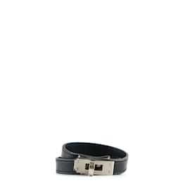 Hermès-HERMÈS Bracelets T.  Cuir-Noir