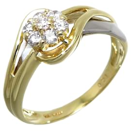 & Other Stories-18K Diamond Ring-Dourado