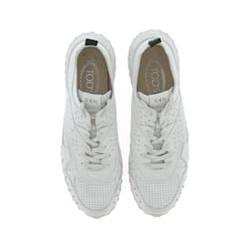 Tod's-TOD'S  Trainers T.eu 39.5 leather-White