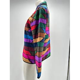 Autre Marque-NON SIGNE / UNSIGNED  Jackets T.International S Silk-Multiple colors
