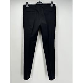 Saint Laurent-SAINT LAURENT  Trousers T.fr 38 Wool-Black