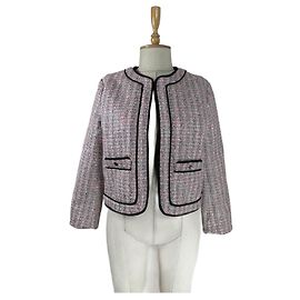 Maje Kurze Tweedjacke Mehrfarben