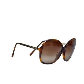 Burberry Brown Round Tinted Sunglasses Brown