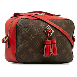 Louis Vuitton-Monogramma Saintonge marrone Louis Vuitton-Marrone,Rosso