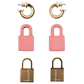 cadenas dore hermes cloche cuir box noir pour