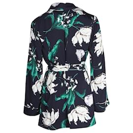 Erdem-Erdem Evening Jacket In Floral Print Silk-Other,Python print