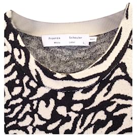 Proenza Schouler-Proenza Schouler White Label Wo Midi Jacquard Dress in Animal Print Viscose-Other,Python print