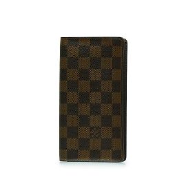 Louis Vuitton Damier Ebene Brazza N60825 Castaño