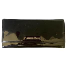 Miu Miu-Wallets-Black