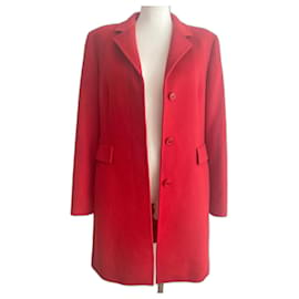 Max Mara-Coat-Rouge