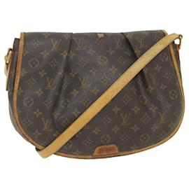 Louis Vuitton-LOUIS VUITTON Monogram Menilmontant MM Shoulder Bag M40473 LV Auth th4204-Monogram