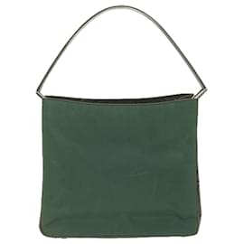 Prada-PRADA Shoulder Bag Nylon Green Auth ki3708-Green