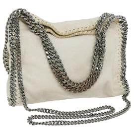 Autre Marque-Stella MacCartney Falabella Shaggy deer Tote Bag Suede 2Way White Auth yk9391-White