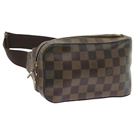 Louis Vuitton-LOUIS VUITTON Damier Ebene Geronimos Shoulder Bag N51994 LV Auth bs9850-Other