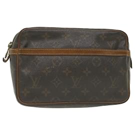 Louis Vuitton-Louis Vuitton Monogram Compiegne 23 Pochette M51847 LV Auth bs9803-Monogramme