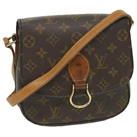 Louis Vuitton-LOUIS VUITTON Monogram Saint Cloud MM Bolso de hombro M51243 LV Auth th4258-Monograma