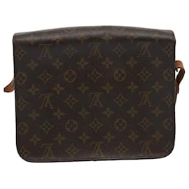 Louis Vuitton-LOUIS VUITTON Monogram Cartouchiere GM bolsa de ombro M51252 LV Auth bs9772-Monograma