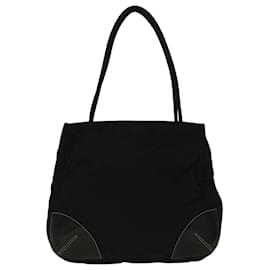 Prada-PRADA Tote Bag Nylon Noir Auth ac2462-Noir