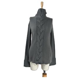 Pull Lamberto Losani en cachemire gris XL Gris