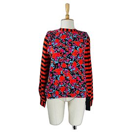 Camicetta Mads Norgaard Brasca Super Flower Viscose Multicolore