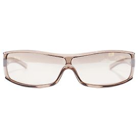 Burberry Retro Sonnenbrille Champagner Acetat Beige