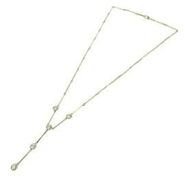 & Other Stories-18Collar K Lariat en excelentes condiciones-Dorado