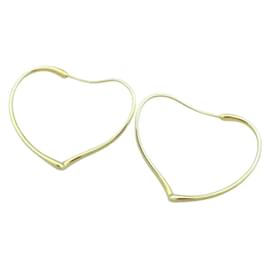 & Other Stories-18K Heart Hoop Earrings-Golden