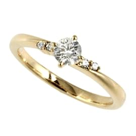 & Other Stories-18K Diamond Ring-Dourado