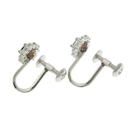 & Other Stories-Platinum Alexandrite Earrings-Silvery