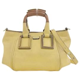 Chloé-Chloe Ethel Handbag  Leather Handbag in Good condition-Yellow