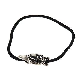 Chrome Hearts Dagger Heart Hair Band Silvery