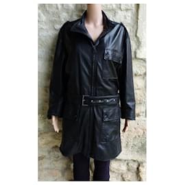 Hermès-Coats, Outerwear-Black