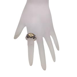 Autre Marque-John Hardy Silver / Gold 925 sterling silver and 18K Gold Ring-Silvery