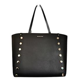 Michael Kors-Handbags-Black,Gold hardware
