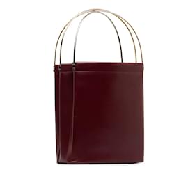 Cartier-Leather Trinity Handbag-Red