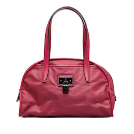 Loewe-Nylon-Handtasche-Pink