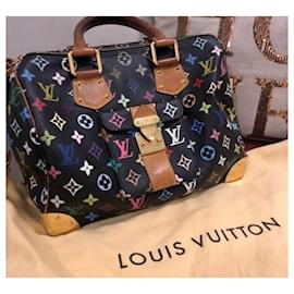 Louis Vuitton-Bolsos de mano-Castaño,Negro,Rosa,Blanco,Azul,Verde,Púrpura,Amarillo