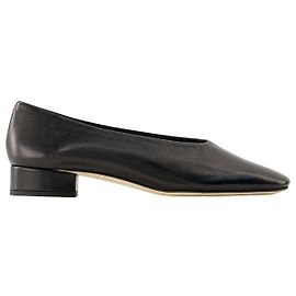 Delia Bailarinas - Aeyde - Couro - Preto Preto
