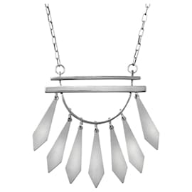 Isabel Marant-Tanzende Halsketten aus Silber-Silber,Metallisch