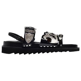 AJ1018 Flat Shoes - Toga Pulla - Black - Leather Black