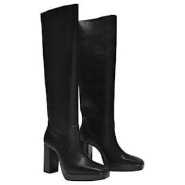 Autre Marque-Closer To Heaven Boots in Black Leather-Black
