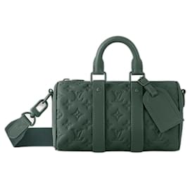 Louis Vuitton-LV Keepall Bandouliere 25-Dunkelgrün