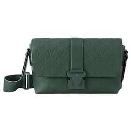 Louis Vuitton LV S- Cape Messenger vert neuf Vert foncé